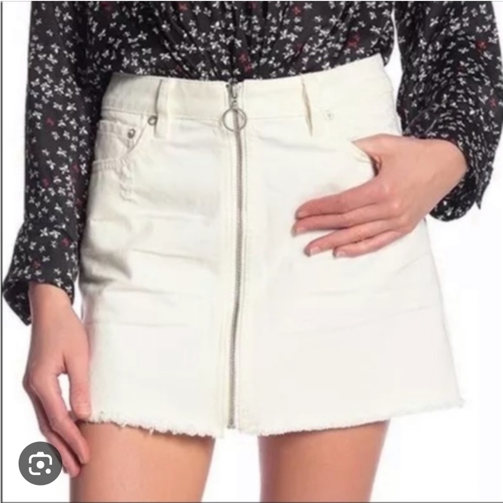 Free People denim skirt 🌷